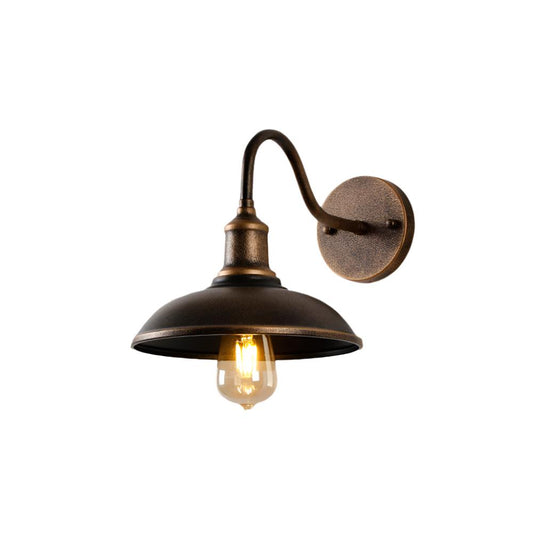 Albuifera – Applique murale vintage en fer et bronze style industriel étanche