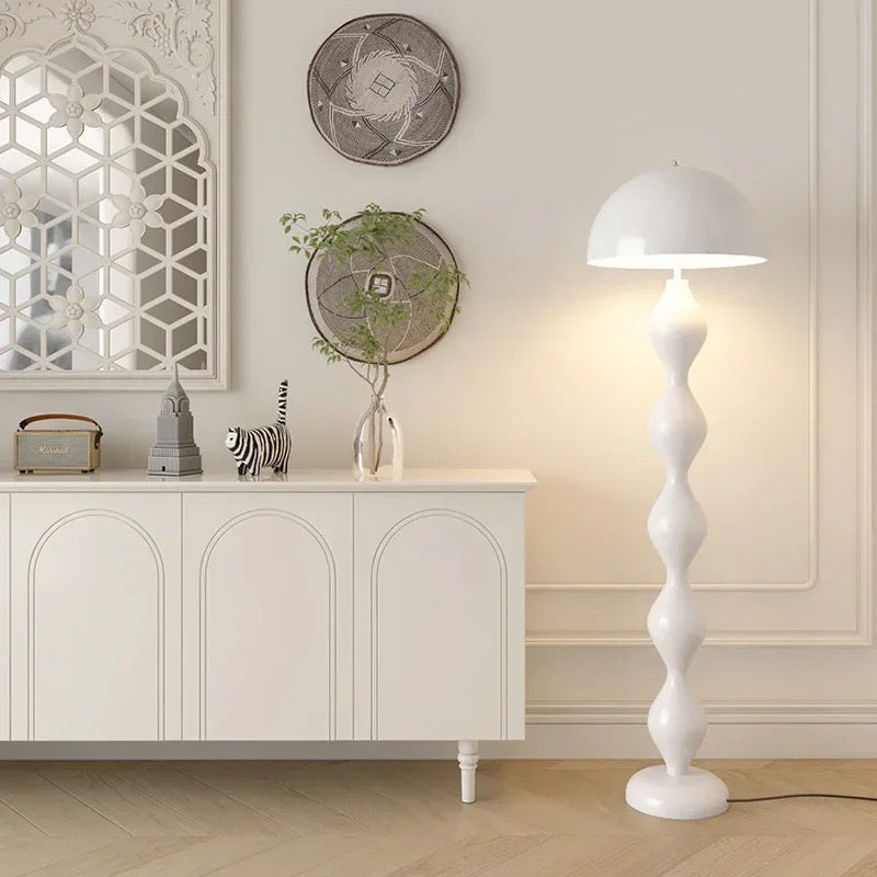 Ibiza – Lampadaire design coloré en métal style moderne