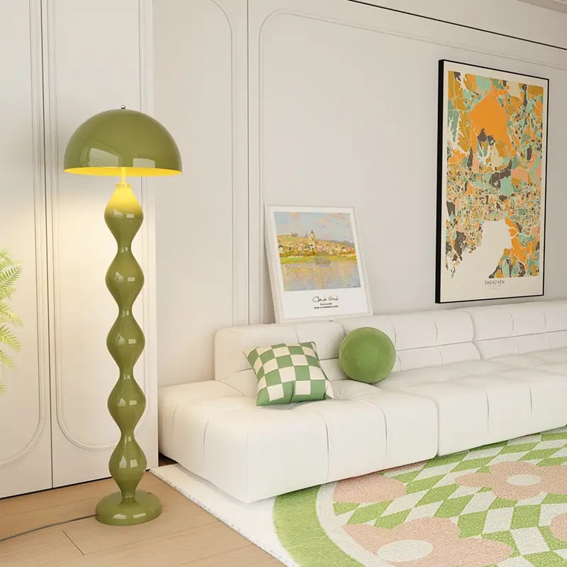 Ibiza – Lampadaire design coloré en métal style moderne