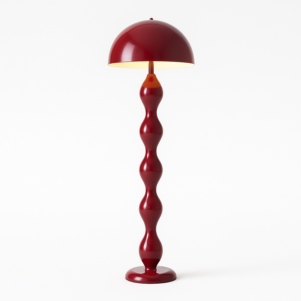 Ibiza – Lampadaire design coloré en métal style moderne