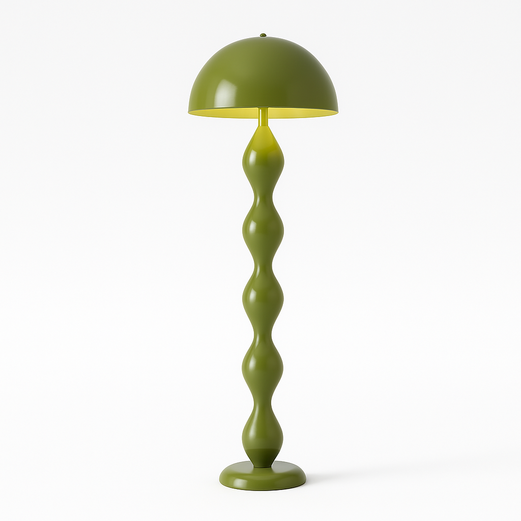 Ibiza – Lampadaire design coloré en métal style moderne