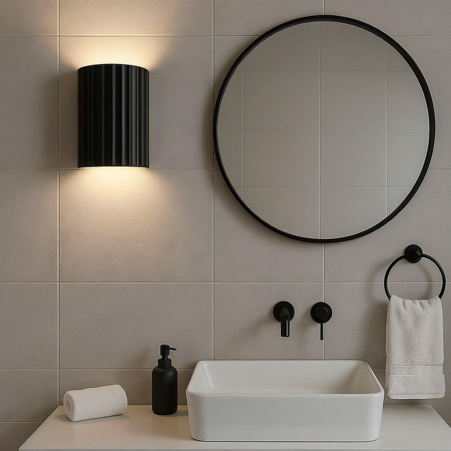 Valence – Applique murale rétro et colorée design moderne