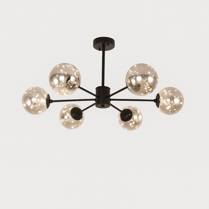 Cassis – Plafonnier Constellation et Verre Bullé