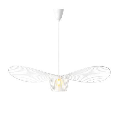 Sicile – Lampe suspendue scandinave en paille tressée