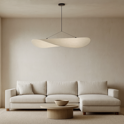 Lérins – Suspension sculpturale wabi-sabi moderne