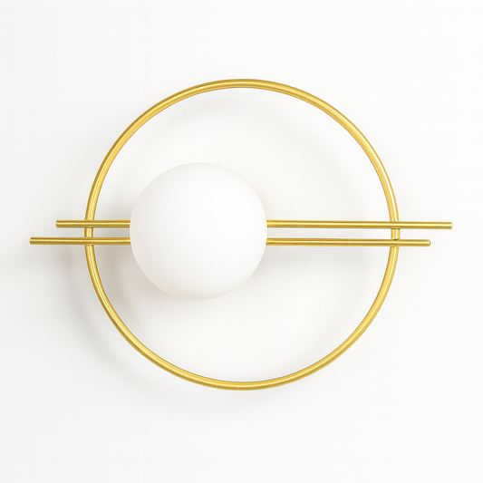 Capri – Applique murale circulaire effet éclipse