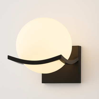 Portofino – Applique murale globe en verre