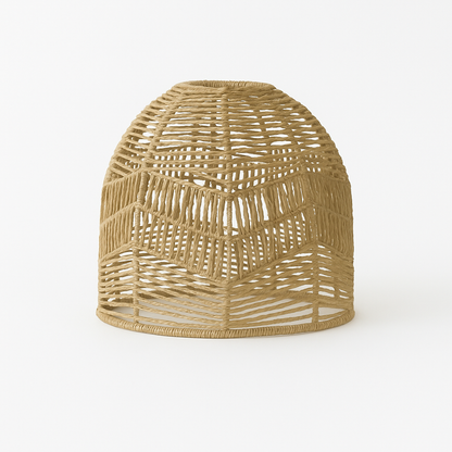 Sormiou – Abat-jour pour suspension en rotin tressé style japandi