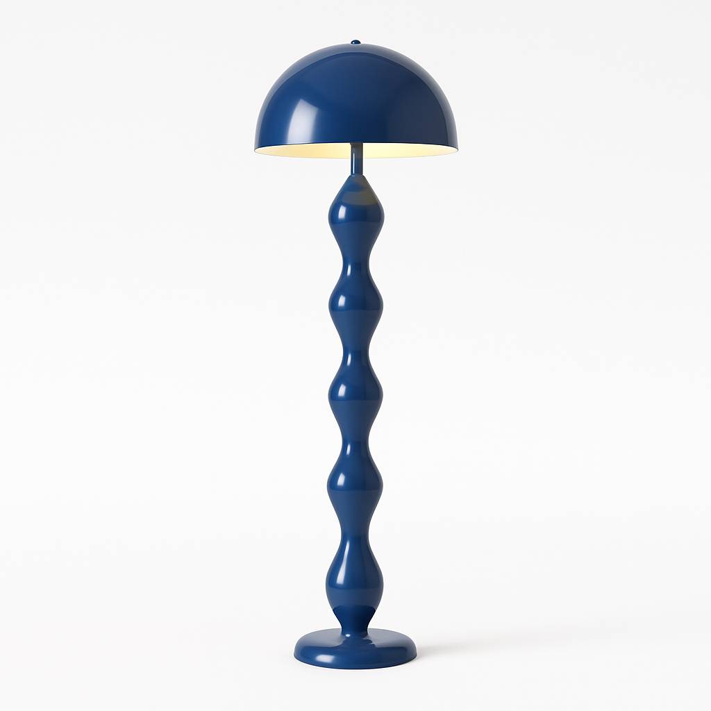Ibiza – Lampadaire design coloré en métal style moderne