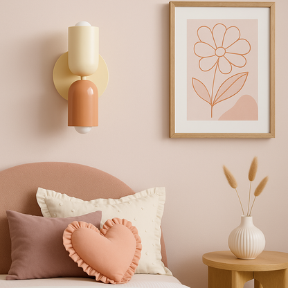 Matera – Applique murale bicolore