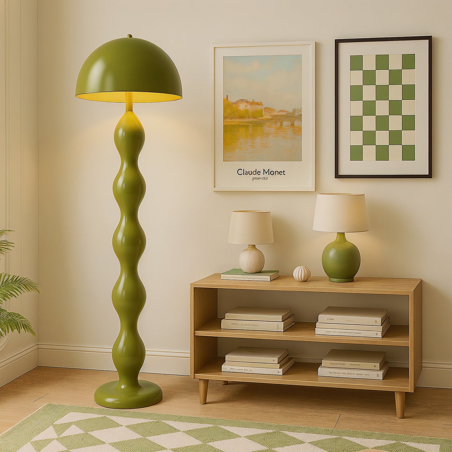 Ibiza – Lampadaire design coloré en métal style moderne