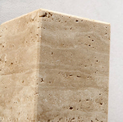 Malaga – Applique murale en pierre et bois inspiration contemporaine