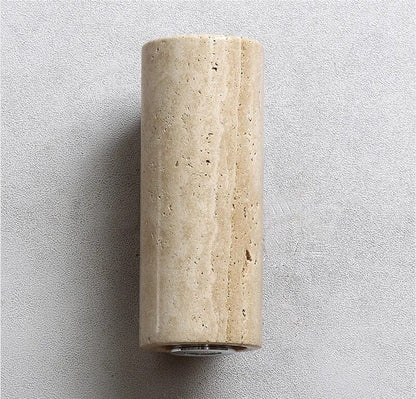 Malaga – Applique murale en pierre et bois inspiration contemporaine