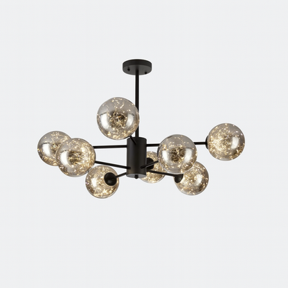 Cassis – Plafonnier Constellation et Verre Bullé