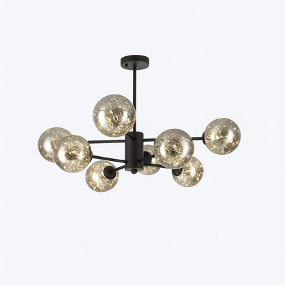 Cassis – Plafonnier Constellation et Verre Bullé