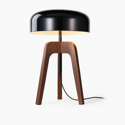 Astypalea – Lampadaire contemporain bois et lin